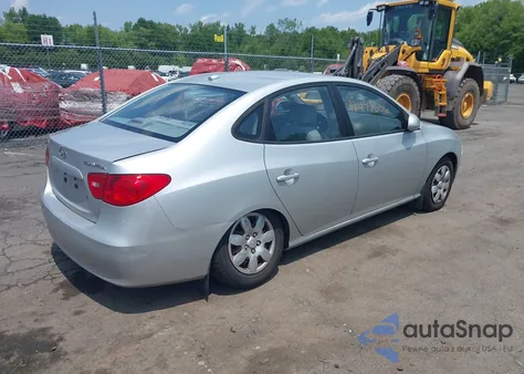 2007 Hyundai Elantra Gls/Limited/Se from USA, damaged, VIN KMHDU46D47U127646